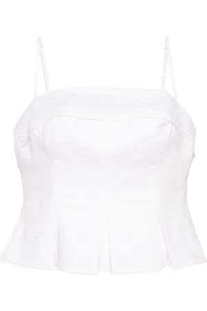 Reformation Meryl linen top