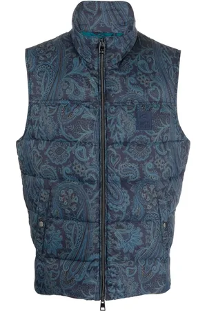 Etro Paisley zipped gilet
