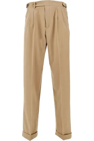 MARSĒM Pleat-detail trousers