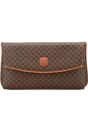 Céline 2007 Macadam Coated Canvas clutch bag
