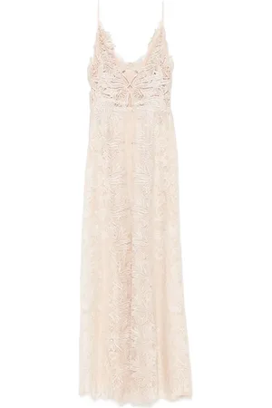 Alberta Ferretti Lace-embroidered dress