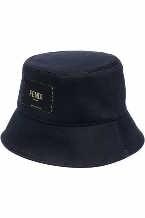 Fendi Logo-patch bucket hat