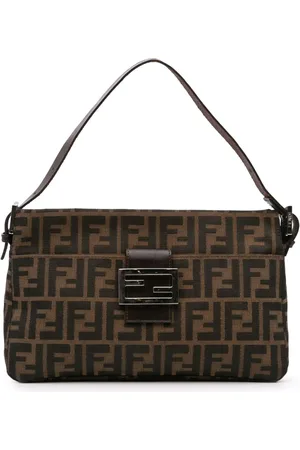 Fendi 2000-2010 Zucca Canvas shoulder bag