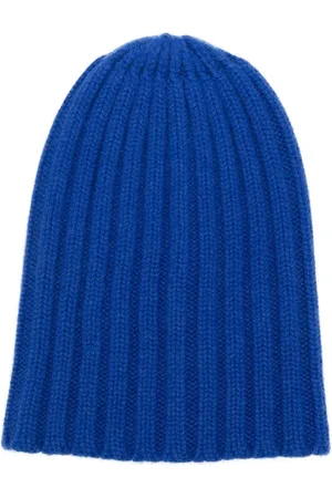 LANEUS Ribbed cashmere beanie
