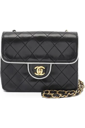 CHANEL 1989-1991 mini Matelasse Chain handbag