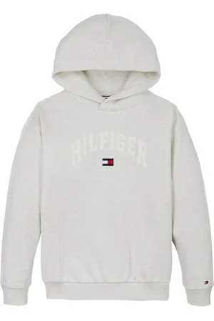 Tommy Hilfiger Logo-print cotton-blend hoodie