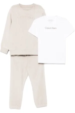 Calvin Klein Logo-print tracksuit (set of three)