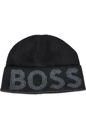 HUGO BOSS Logo-print beanie