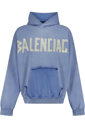 Balenciaga Logo-print cotton hoodie