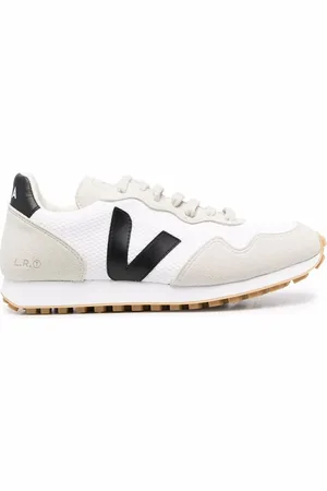Veja Logo suede sneakers