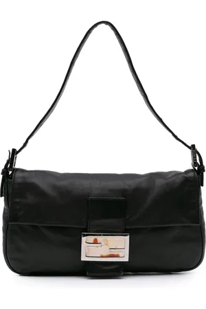Fendi 2000-2010 Leather Baguette shoulder bag