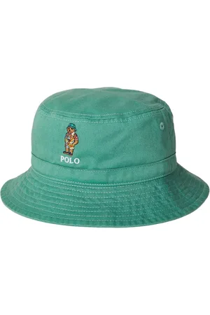Ralph Lauren Polo Bear-embroidered bucket hat