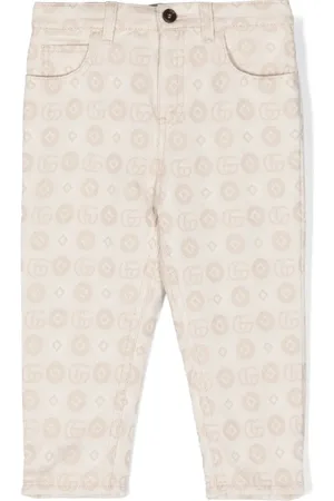 Gucci Double G jacquard trousers