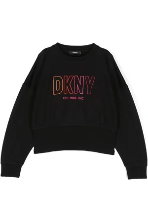 DKNY Logo-print crew neck sweatshirt