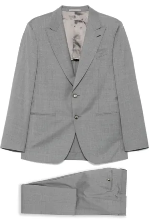 CARUSO M??lange-effect suit