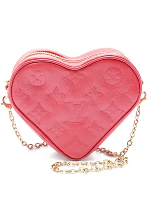 LOUIS VUITTON 2021 Heart on Chain shoulder bag