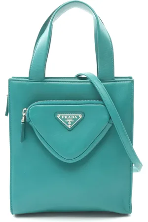 Prada 2010s leather tote bag