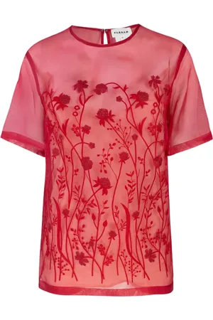 P.A.R.O.S.H. Floral-embroidery top