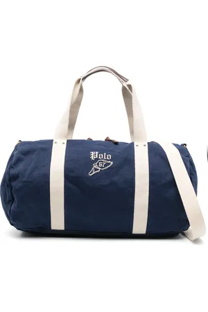 Ralph Lauren Embroidered canvas holdall