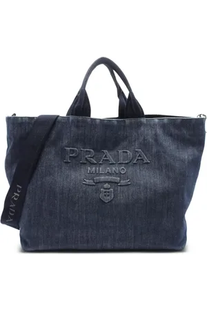Prada 2010s Denim tote bag