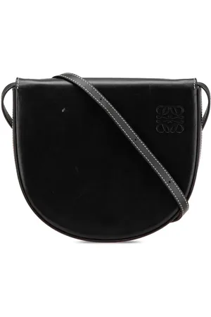 Loewe 2020 Small Leather Heel Pouch crossbody bag