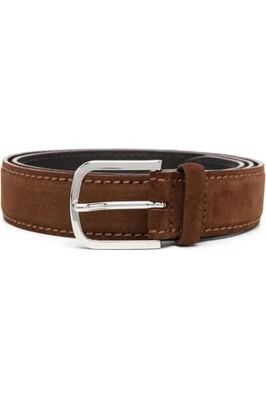 Orciani Suede buckle belt