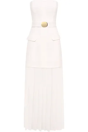 Nicholas Reagan pleated maxi dress