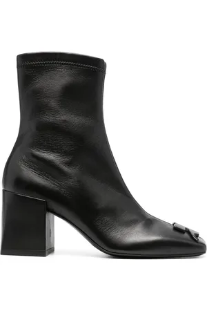 Courrèges Heritage 70mm leather ankle boots
