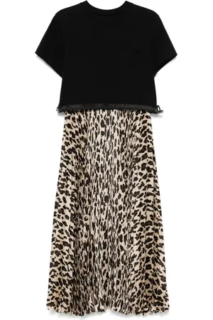 SACAI Layered midi dress