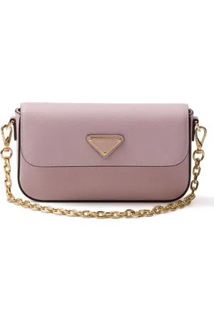 Prada Mini Saffiano-leather shoulder bag