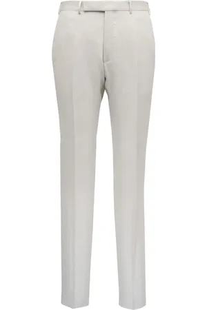Ermenegildo Zegna Flat-front tailored trousers