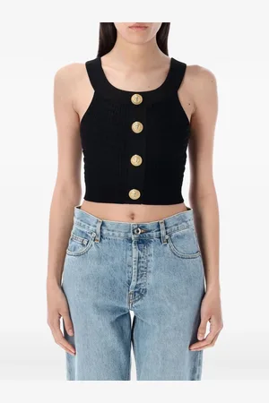 Balmain Boat-neck top
