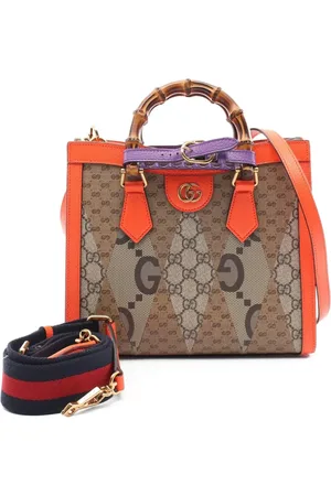 Gucci 2010s small Diana GG Supreme two-way handbag