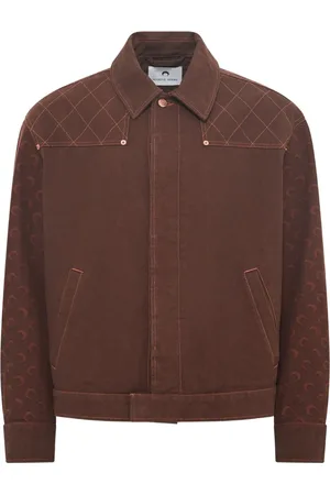 Marine Serre Jacquard bomber jacket