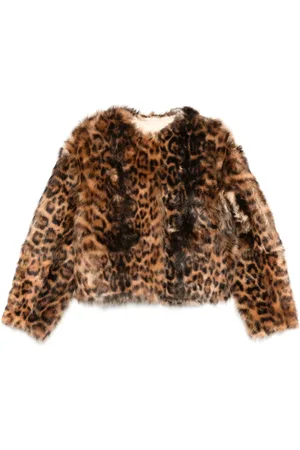 YVES SALOMON Leopard-pattern jacket