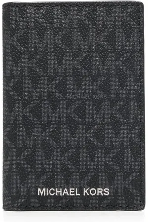Michael Kors Monogram-print leather cardholder