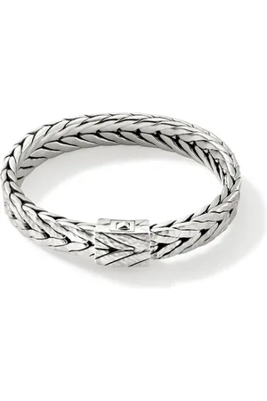 John Hardy Sterling hammered bracelet