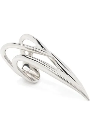 MUGLER Sculptural V-shaped ring