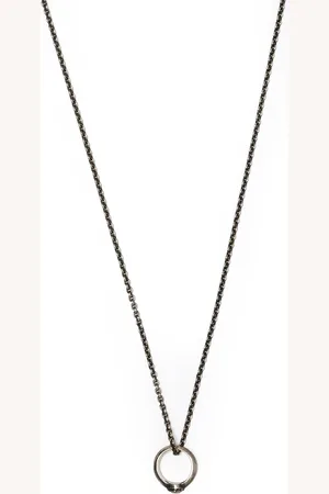 WERKSTATT:MÜNCHEN Finger-ring charm necklace
