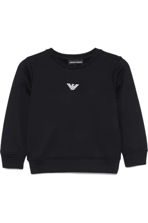Emporio Armani Rubberised-logo sweatshirt