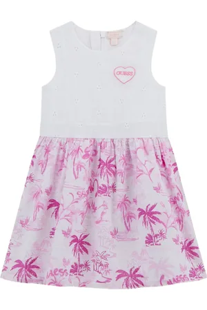 Guess Palm tree-print dress