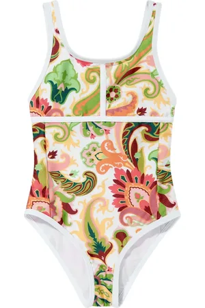 Etro Floral-print swimsuit