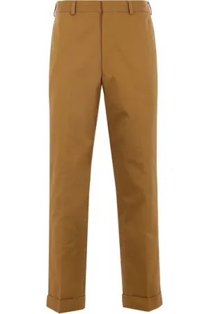 J.PRESS Gabardine chino trousers