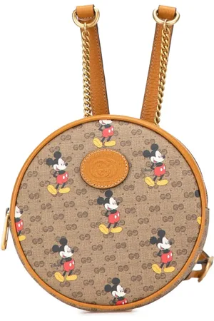 Gucci 2016-2024 Disney Micro GG Supreme Round Mickey Mouse backpack