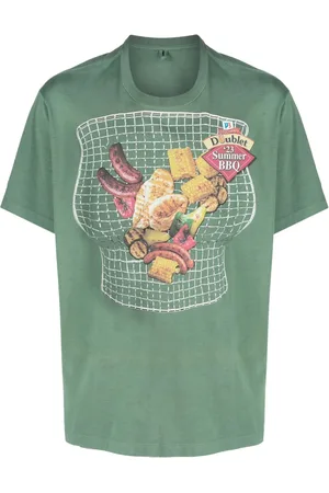 DOUBLET Graphic-print cotton T-shirt