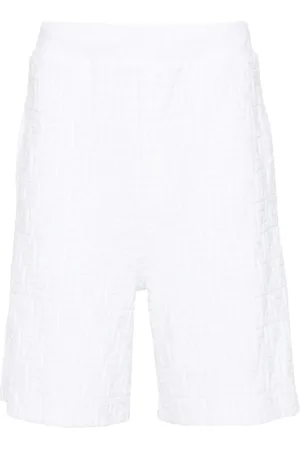 Fendi FF-motif terry bermuda shorts