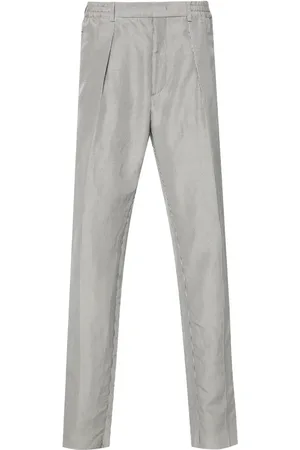 Fendi Tapered-leg striped trousers