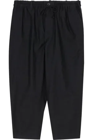 YOHJI YAMAMOTO Drawstring-waist trousers