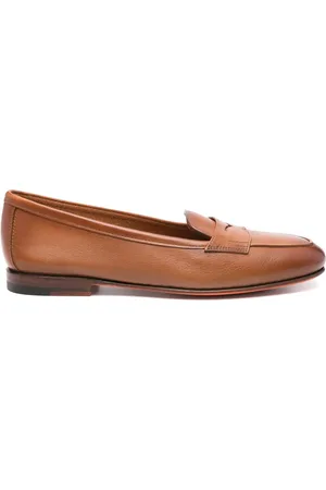 santoni Leather loafers