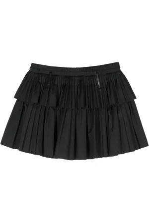 Alexander McQueen 2010s pleated mini skirt